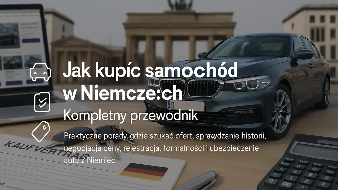 Jak kupić auto w Niemczech? Uniknij pułapek, sprowadź bezpiecznie.