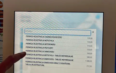 Przerejestrowanie auta bez zmiany tablic: 66,50 zł to realne?