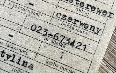 Numer silnika w dowodzie? Gdzie go szukać i dlaczego go nie ma?