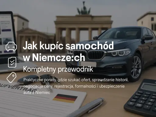 Jak kupić auto w Niemczech? Uniknij pułapek, sprowadź bezpiecznie.