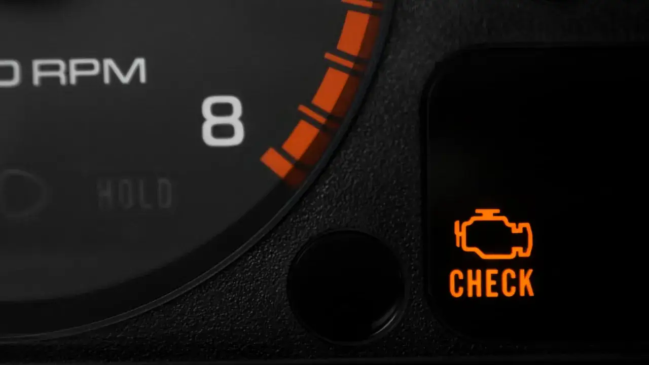 kontrolka check engine deska rozdzielcza