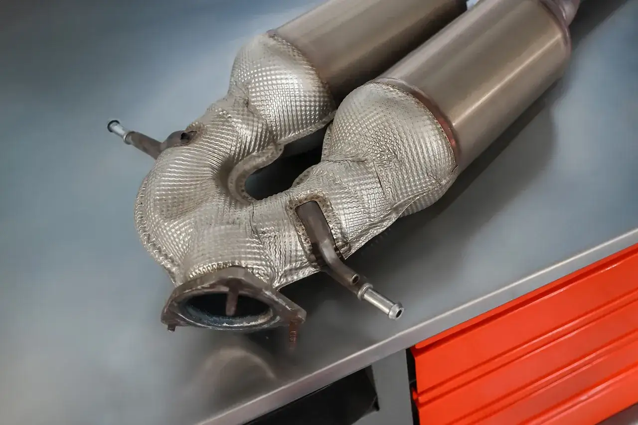 Filtr DPF przekrój metale szlachetne