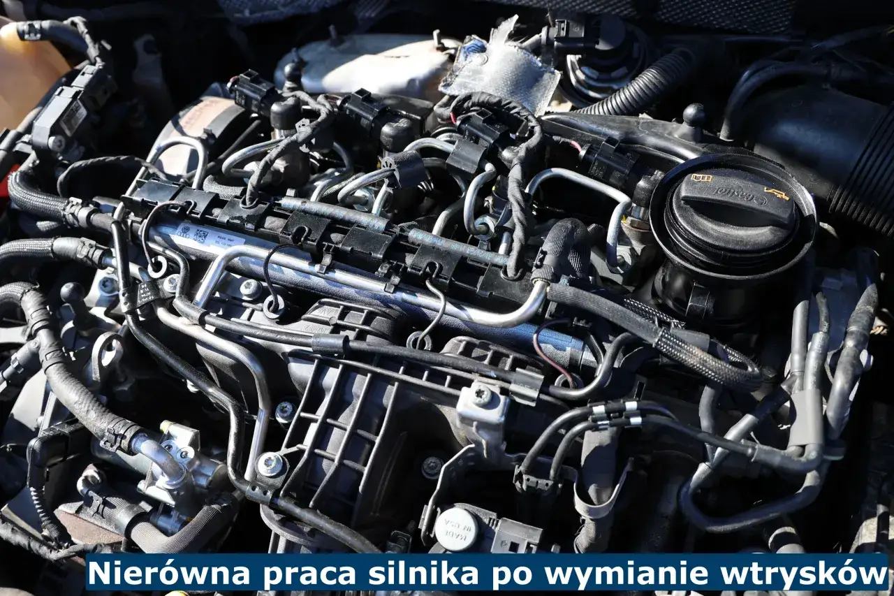 Uszkodzona świeca zapłonowa, zapchany wtryskiwacz, nieszczelny dolot silnika